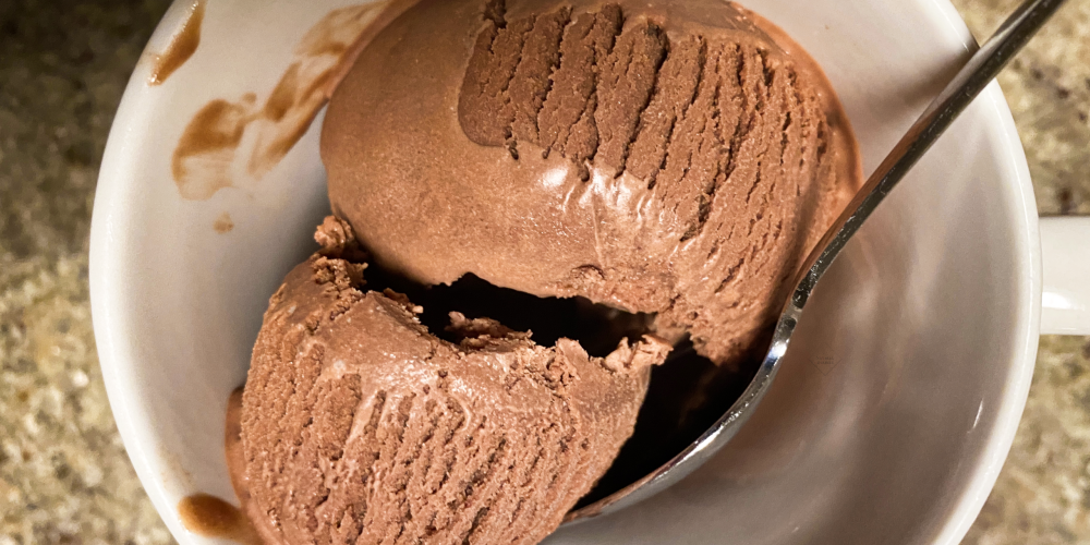 Dark Chocolate Homemade Ice cream