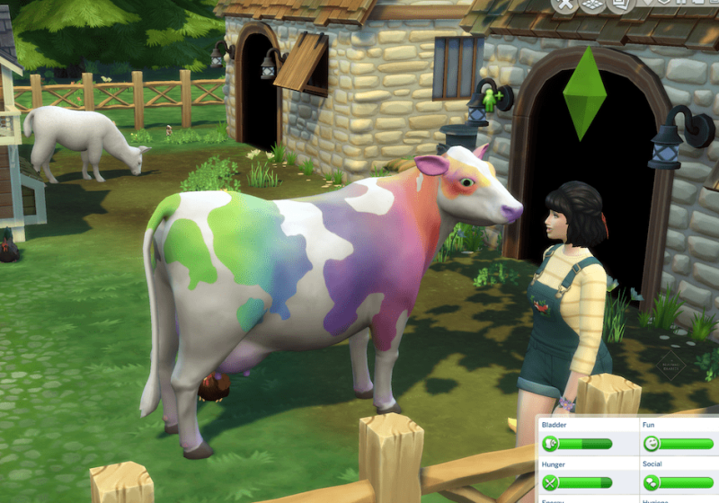 Sims 4 Cottage Living