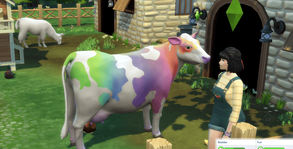Sims 4 Cottage Living