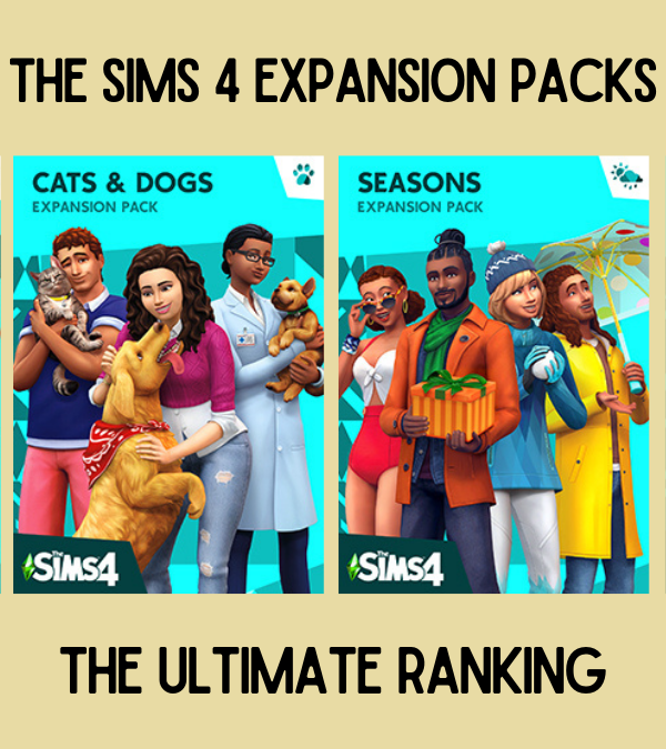 The Ultimate Ranking of The Sims 4 Expansion Packs