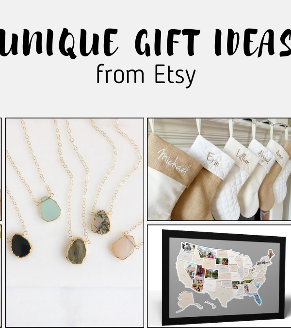 Unique Gift Ideas From Etsy