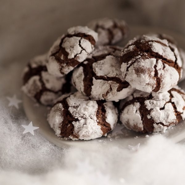 chocolate crinkle cookies