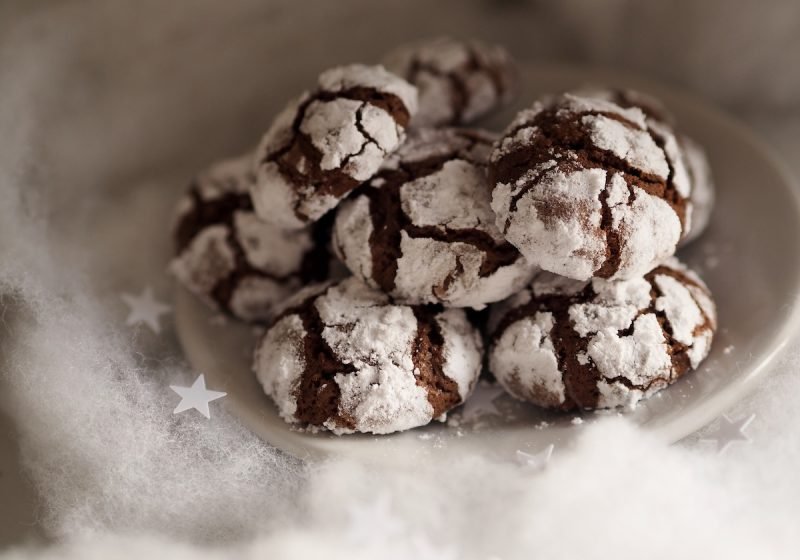 chocolate crinkle cookies